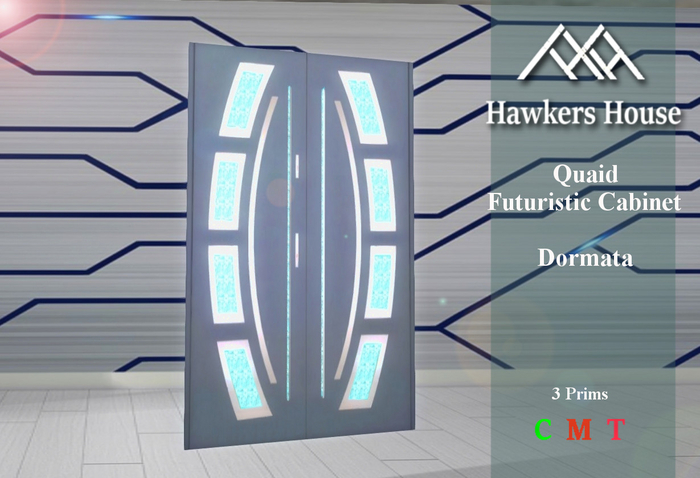*HH* Quaid Futuristic Cabinet Dormata