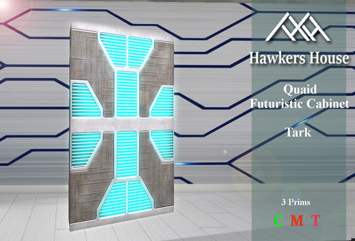 *HH* Quaid Futuristic Cabinet Tark