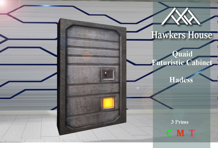 *HH* Quaid Futuristic Cabinet Hadess