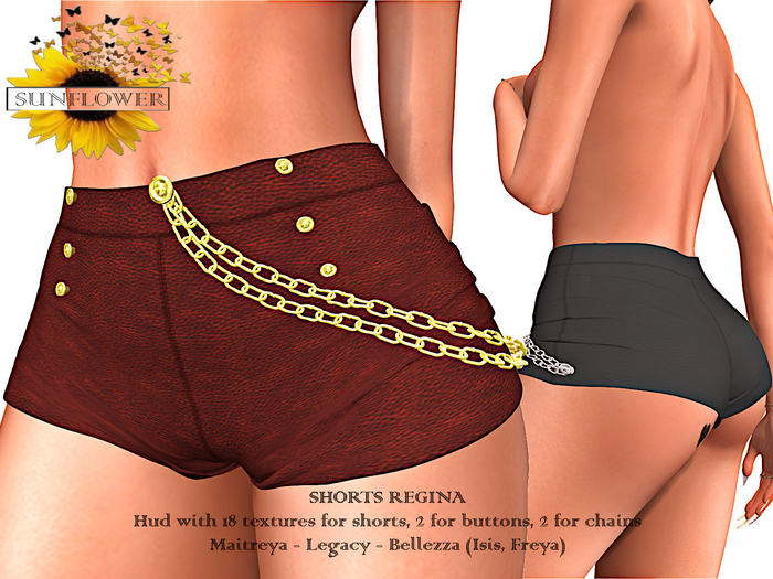 SHORT REGINA ***Sunflower*** ADD TO UNPACK