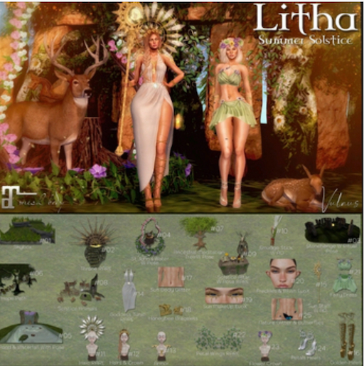 22 Litha Petal Wings RARE
