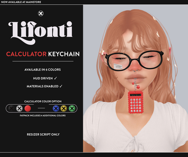 LF / Caculator Keychain / Brick
