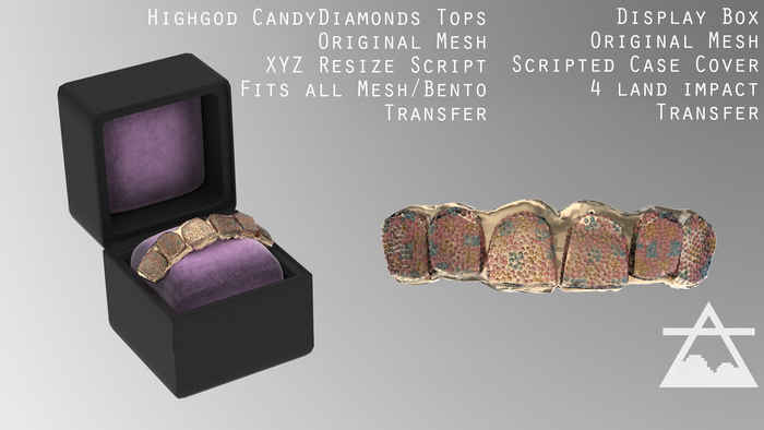CandyDiamondsGrillz SoftGold Tops