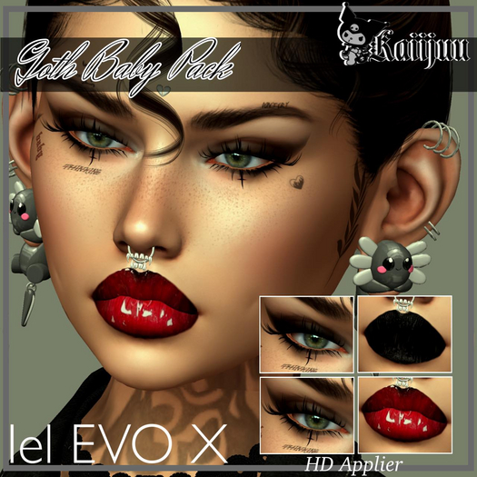 [Kaiijuu] :: Goth Baby Pack (Add)