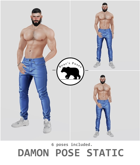 ll Bear's Poses ll Damon Pose Static