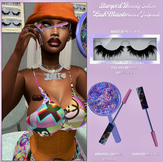 STAMPED BEAUTY SALON LASH MAINTENANCE FATPACK (GENUS)