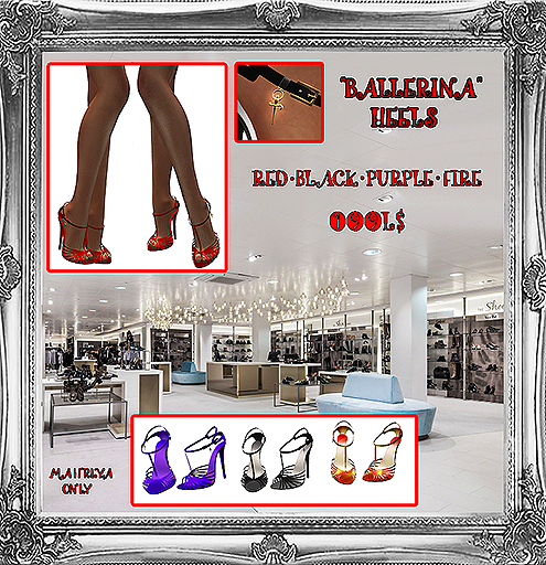 "Ballerina" High Heels  