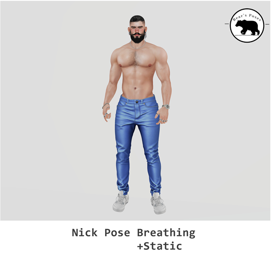 ll Bear's Poses ll Nick Set