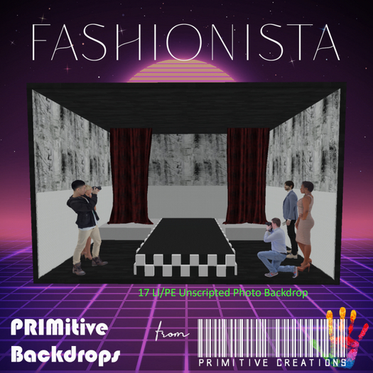PRIMitive Backdrops - Fashionista