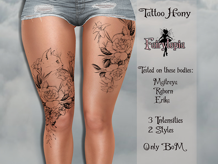 **FAIRYTOPIA** TATTOO HONY