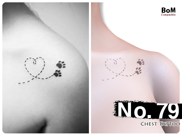 (Chest Tattoo) No.79