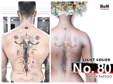 (Back Tattoo) No.80 Light