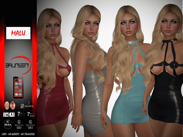 Brunsen Couture -Malu Sexy Short Dress Fatpack