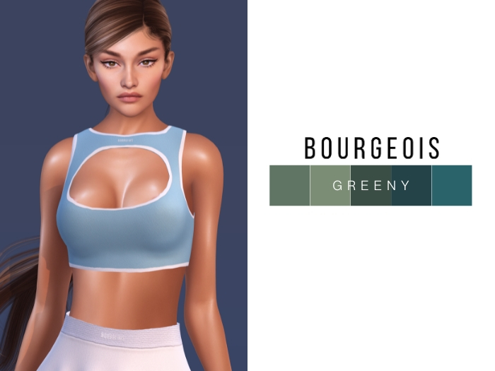 BOURGEOIS : Tennis Top Pack GREENY