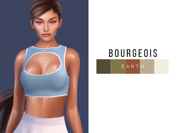 BOURGEOIS : Tennis Top Pack EARTH