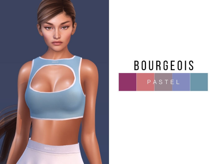 BOURGEOIS : Tennis Top Pack PASTEL