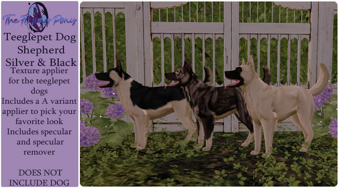 .:TFP:. ~Teegle Dog~ Shepherd - Silver and black ~Rez