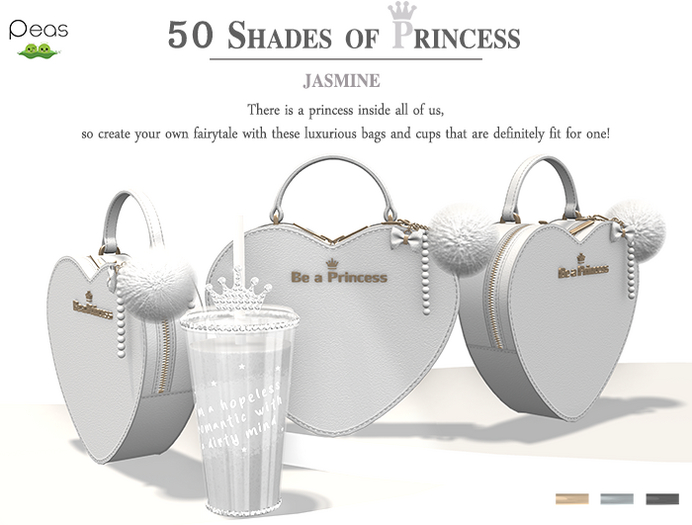 Peas.50 Shades of Princess Jasmine