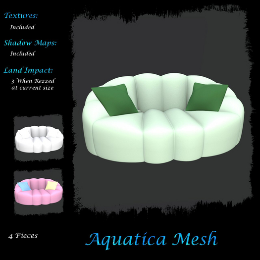 Aquatica Mesh - AM025651 Spring Loveseat