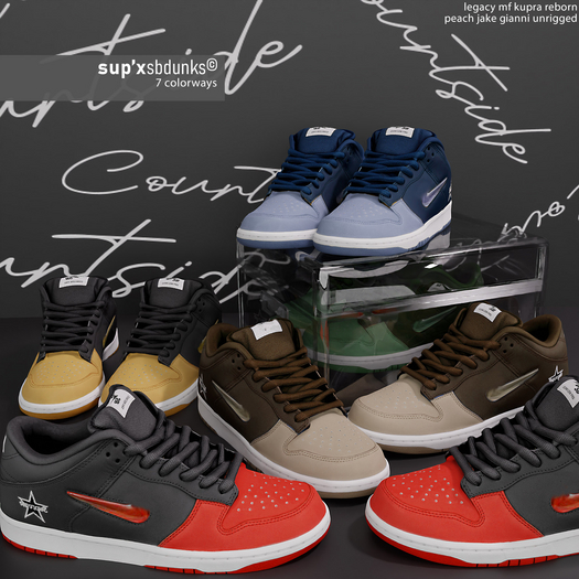 CS. Sup' X SB Dunks 'FATPACK'