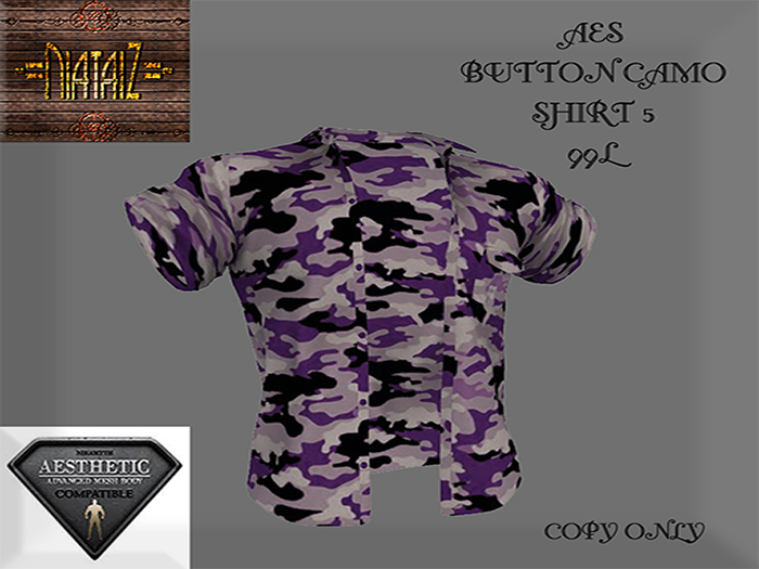 AES Unbutton CAMO 5
