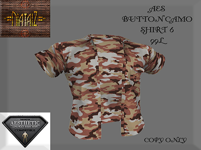 AES Unbutton CAMO 6