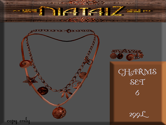 CHARMS Set COPPER 6