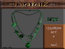 CHARMS Set GREEN 8