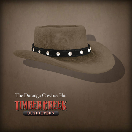 [Timber Creek] Durango Cowboy Hat-Dust