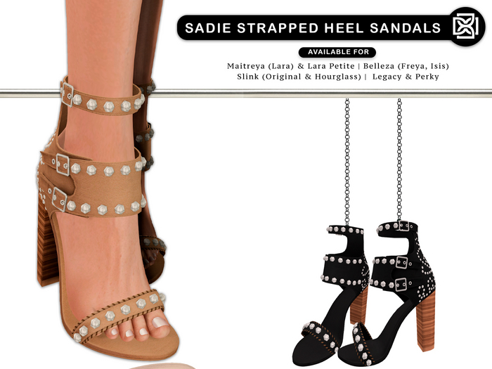 Addams - Sadie Strapped Heel Sandal #30