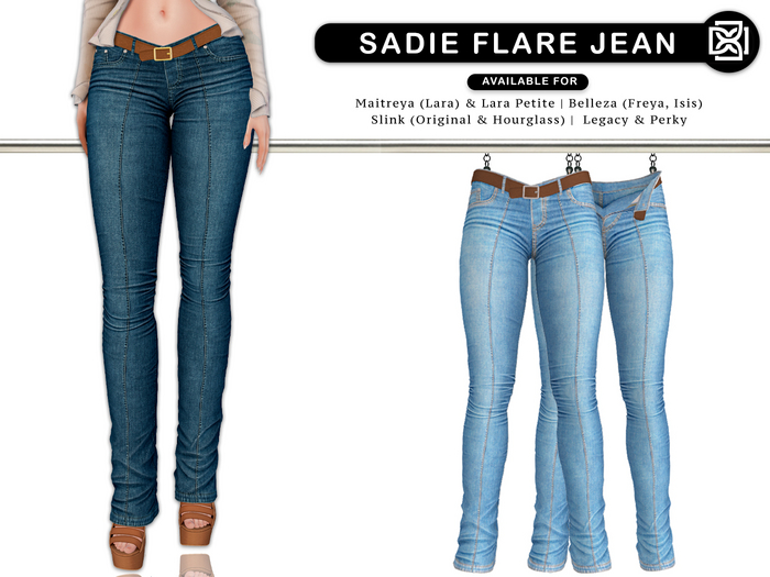 Addams - Sadie Flare Jeans #35