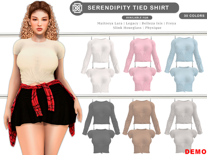 Addams - Serendipity - Knotted Tops #DEMO