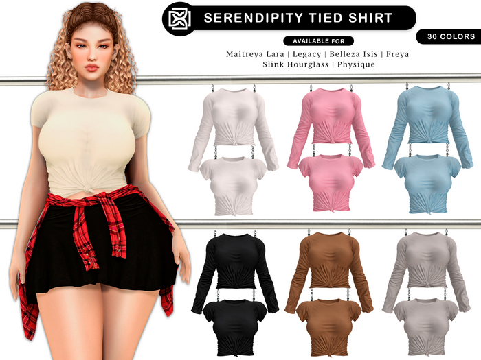 Addams - Serendipity - Knotted Tops #FATPACK