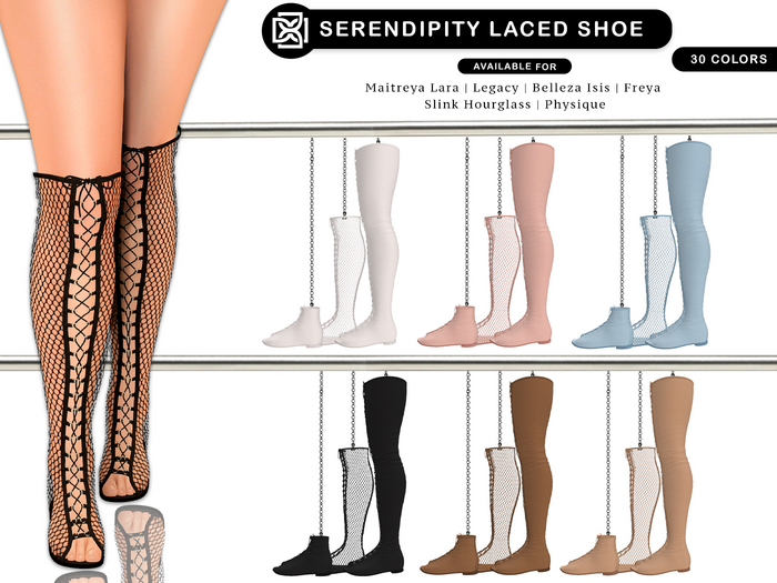 Addams - Serendipity - Laced Shoes #FATPACK