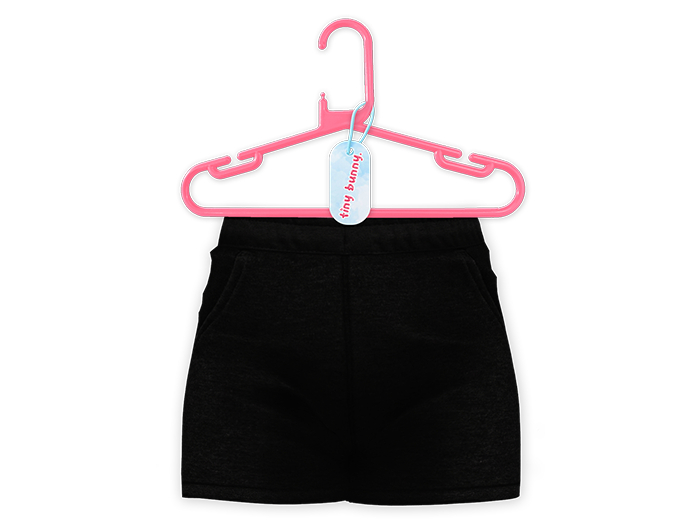{TINY BUNNY} Coal shorts