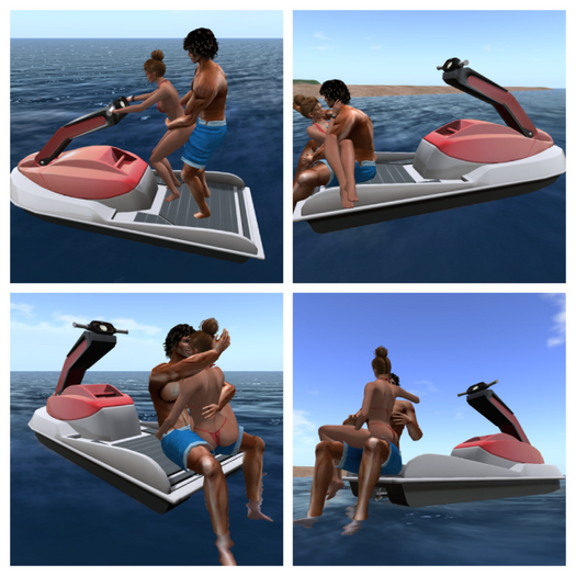 Jet Ski L3 - Standing - Red