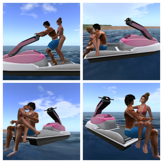Jet Ski L3 - Standing - Pink