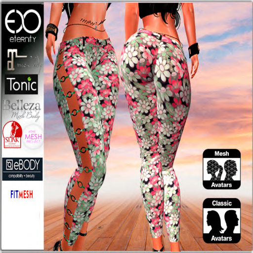 [ETERNITY] FLORAL PANTS DEMO