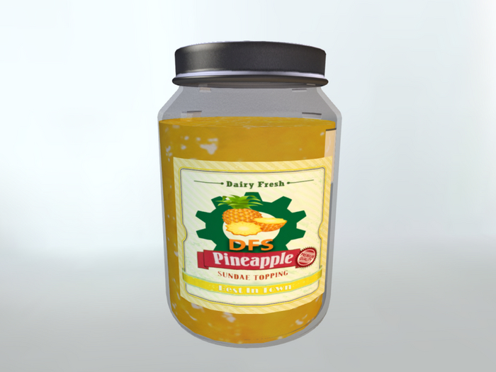 DFS Ice Cream Topping - Pineapple