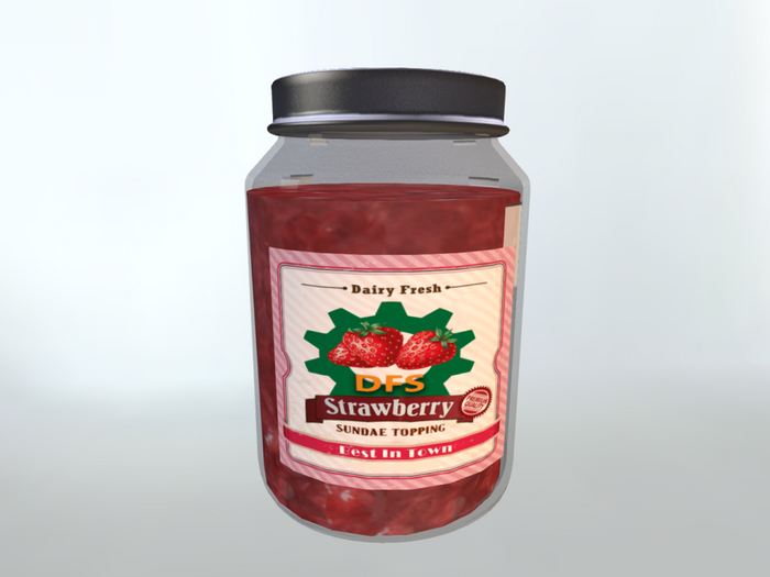 DFS Ice Cream Topping - Strawberry