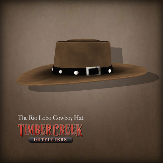 [Timber Creek] The Rio Lobo Cowboy Hat-Earth
