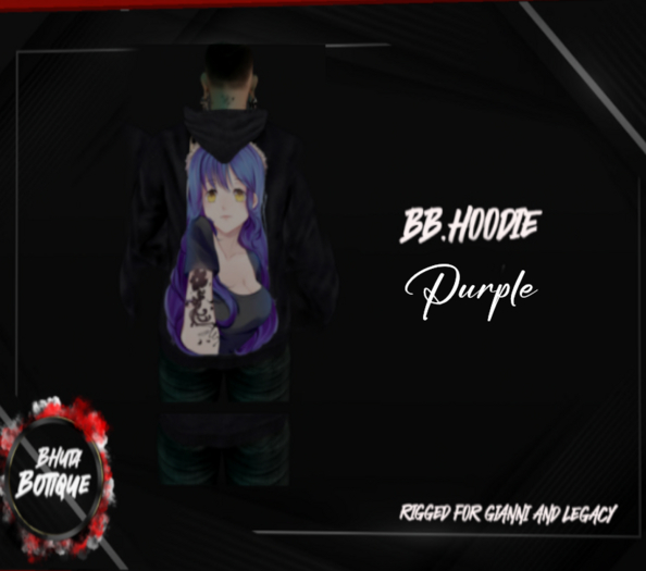 BB.HOODIE PURPLE