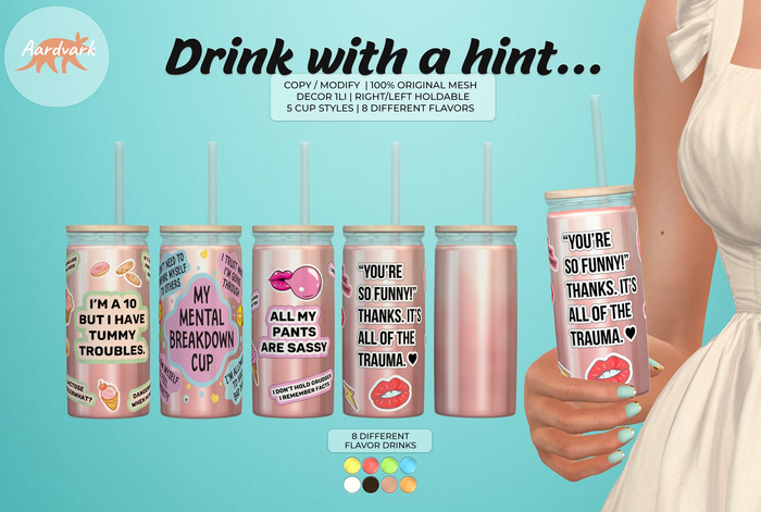 Aardvark : Drink with a hint... - Sassy 