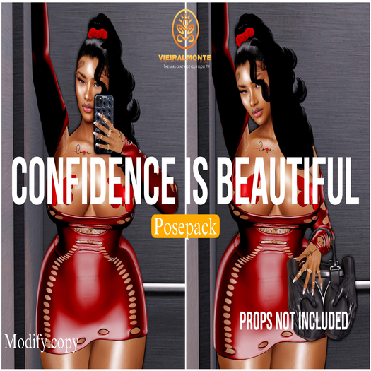 [V] 'CONFIDENCE IS BEAUTIFUL' POSEPACK
