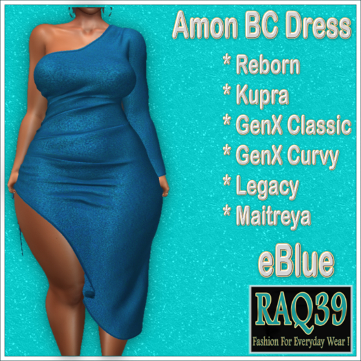 [R39] Amon BC Dress-eBlue