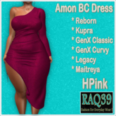 [R39] Amon BC Dress-HPink