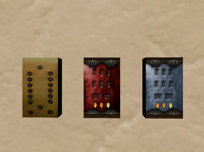 CAD "Landmark Teleporter Panels "