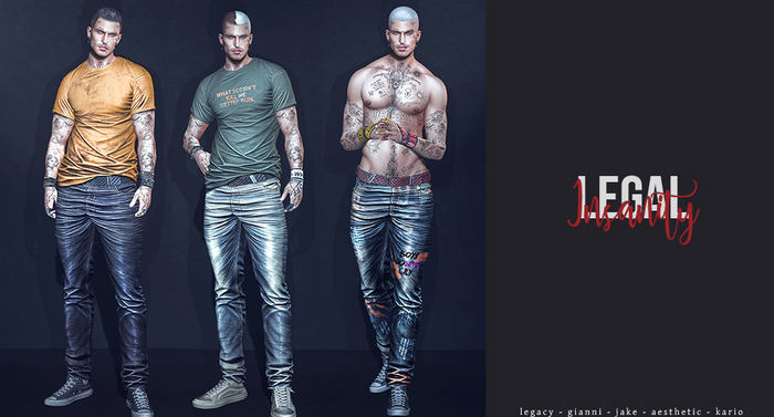 Legal Insanity - Carson denims DEMO