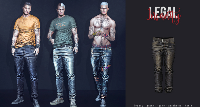 Legal Insanity - Carson denims #32