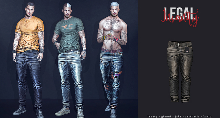 Legal Insanity - Carson denims #34